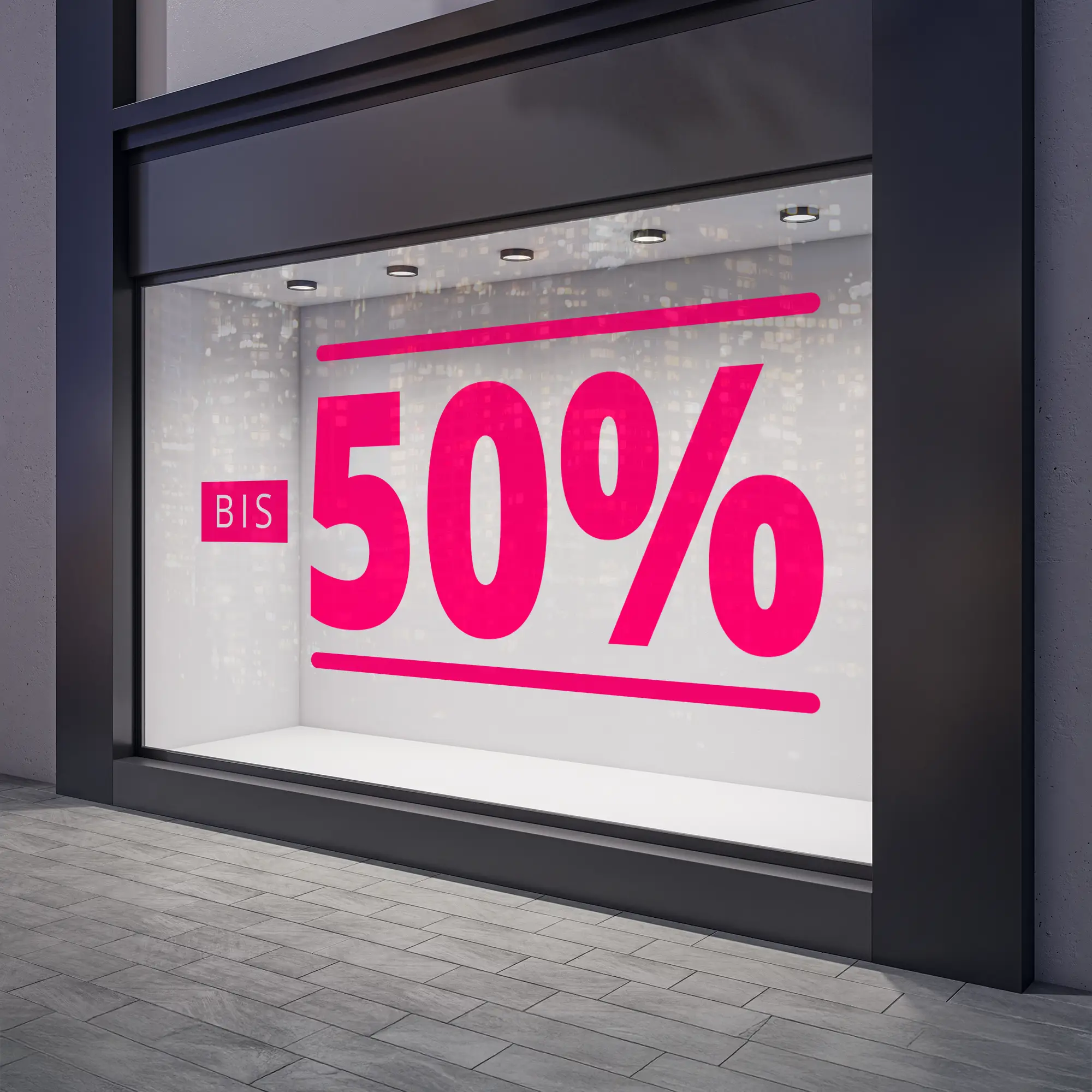 Aufkleber konturgeschnitten